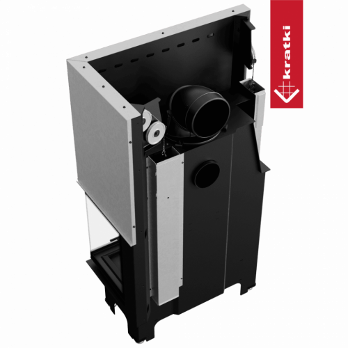 Топка Kratki PRO VNP/810/410 угловое стекло справа, гильотина фото 7
