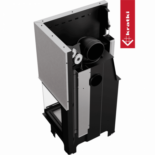 Топка Kratki PRO VNP/700/480 угловое стекло справа, гильотина фото 8