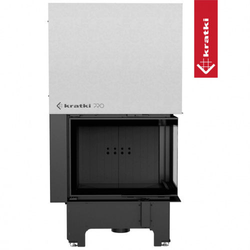 Топка Kratki PRO VNP/700/480 угловое стекло справа, гильотина фото 3