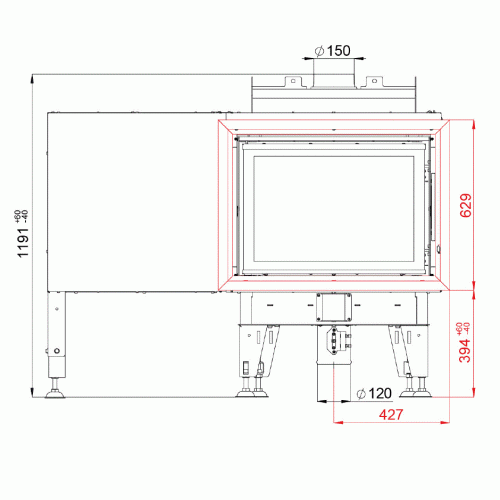 Дровяная топка BeF Therm B 7 фото 2
