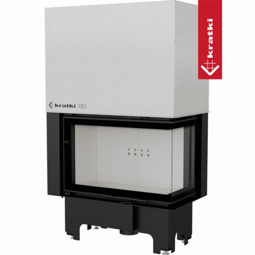 Топка Kratki PRO VNP/810/410 угловое стекло справа, гильотина фото 2