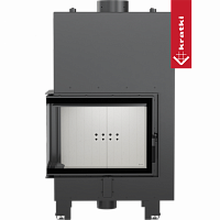Топка с теплообменником Kratki PRO MBZ/PW/13/L/BS/W