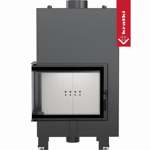 Топка с теплообменником Kratki PRO MBZ/PW/13/L/BS/W