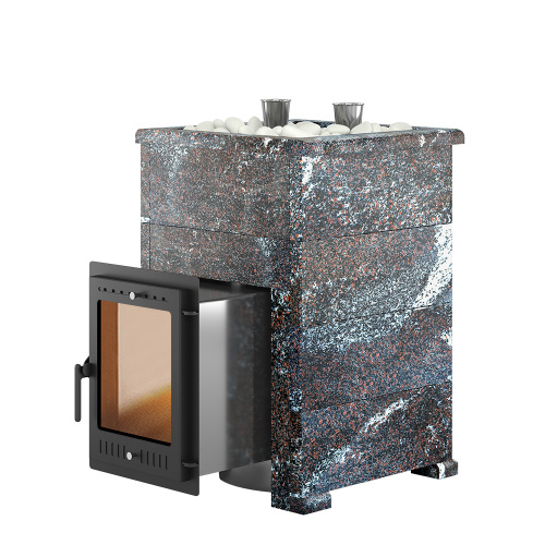Печь для бани Эверест "Steam Master 30 INOX" Амфиболит, S-40