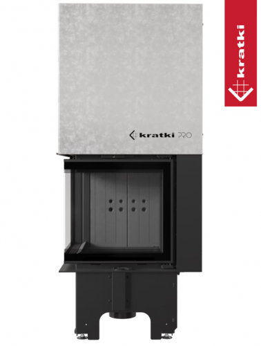 Топка Kratki PRO VNL/480/480 угловое стекло слева, гильотина