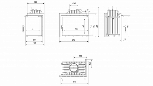 SIMPLE/M/S/P/BS (угловое стекло справа) фото 6