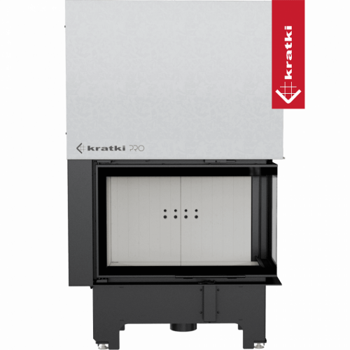 Топка Kratki PRO VNP/810/410 угловое стекло справа, гильотина фото 6