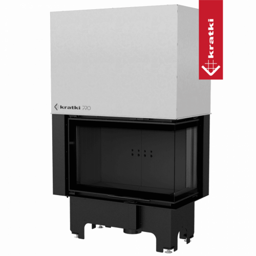 Топка Kratki PRO VNP/810/410 угловое стекло справа, гильотина