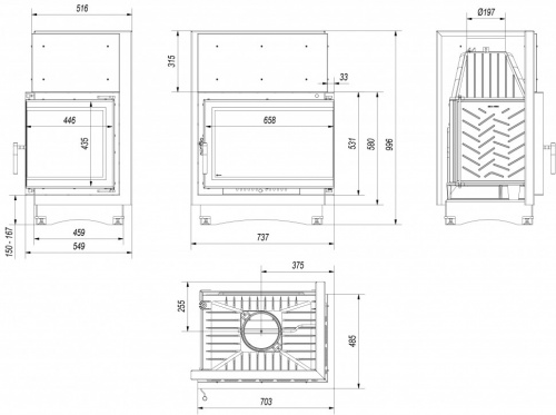 Топка ZUZIA/ECO/P/BS/DECO фото 2