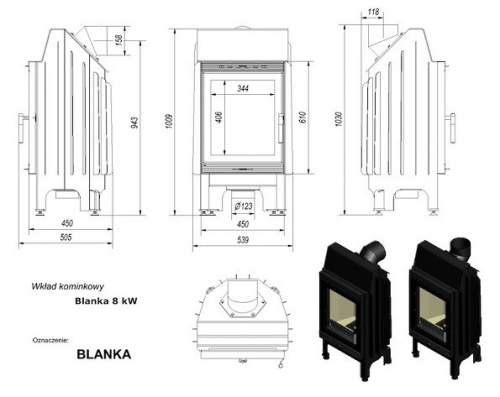 Топка Kratki BLANKA фото 2