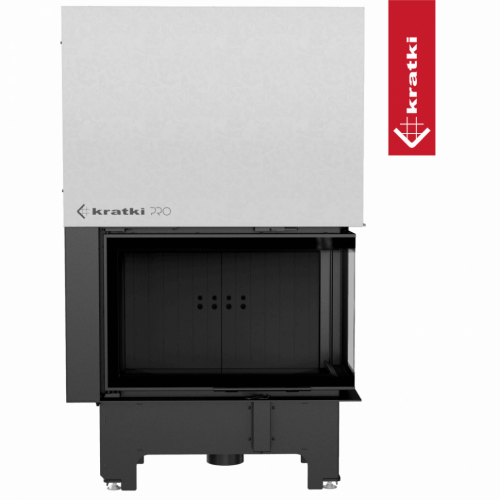 Топка Kratki PRO VNP/810/410 угловое стекло справа, гильотина фото 5