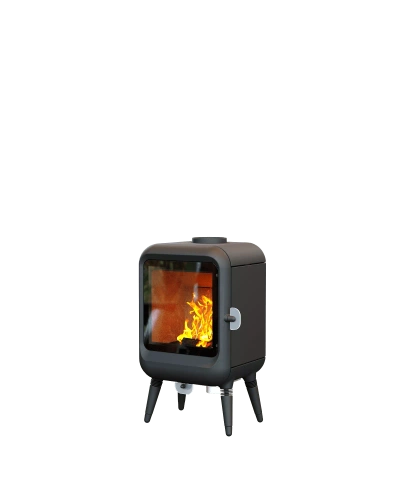 Печь-камин Астов Макс Металлические ножки (короткие)